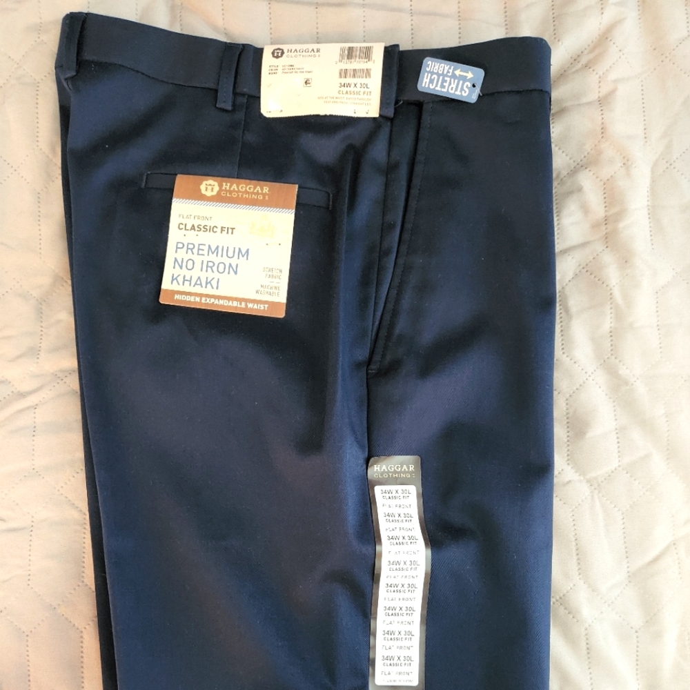 Khakis, Haggard Classic Fit 34 x 30